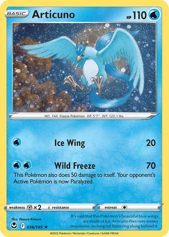 Articuno (036/195) (Cosmos Holo) [Miscellaneous Cards]