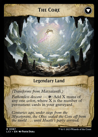 Matzalantli, the Great Door (Extended Art) (Back)