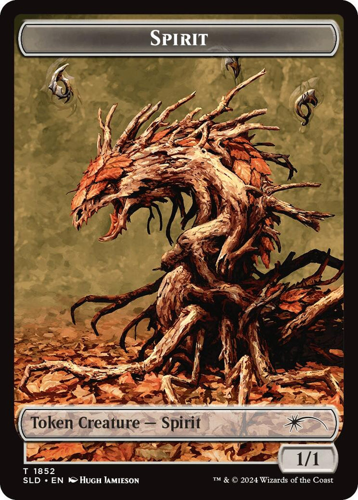Spirit (SLD) // Shapeshifter (KHM) Double-sided Token