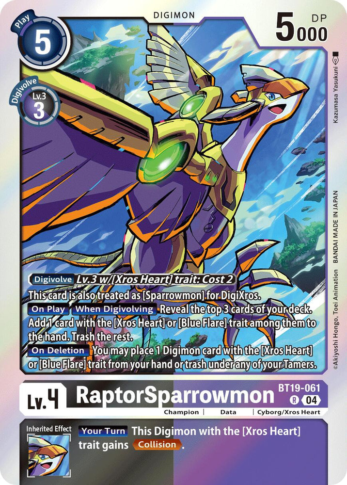 RaptorSparrowmon