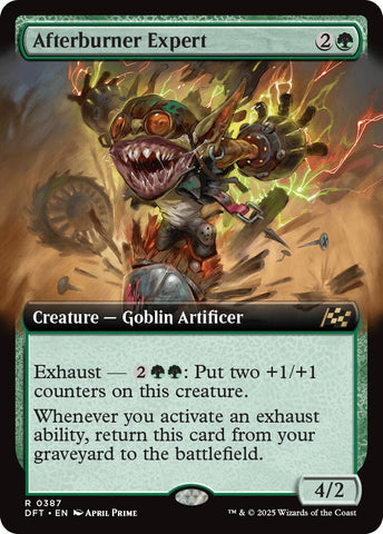 Afterburner Expert (Extended Art)