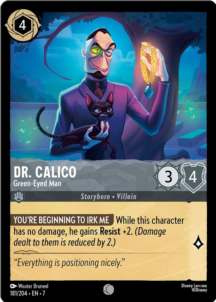 Dr. Calico - Green-Eyed Man