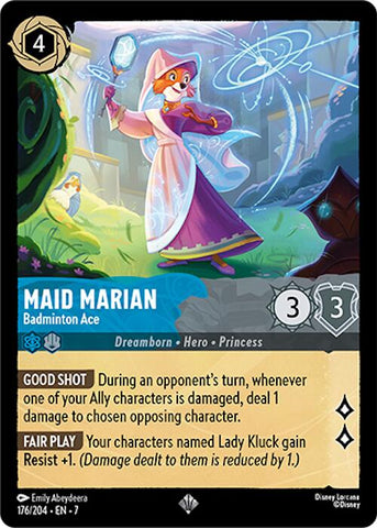 Maid Marian - Badminton Ace