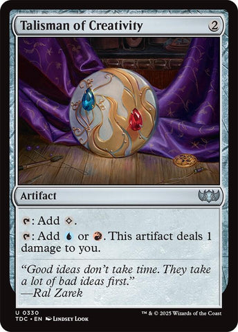 Talisman of Creativity