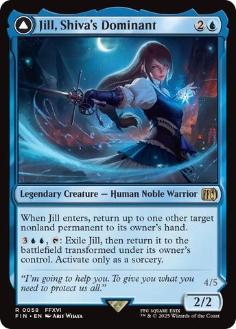 Jill, Shiva's Dominant