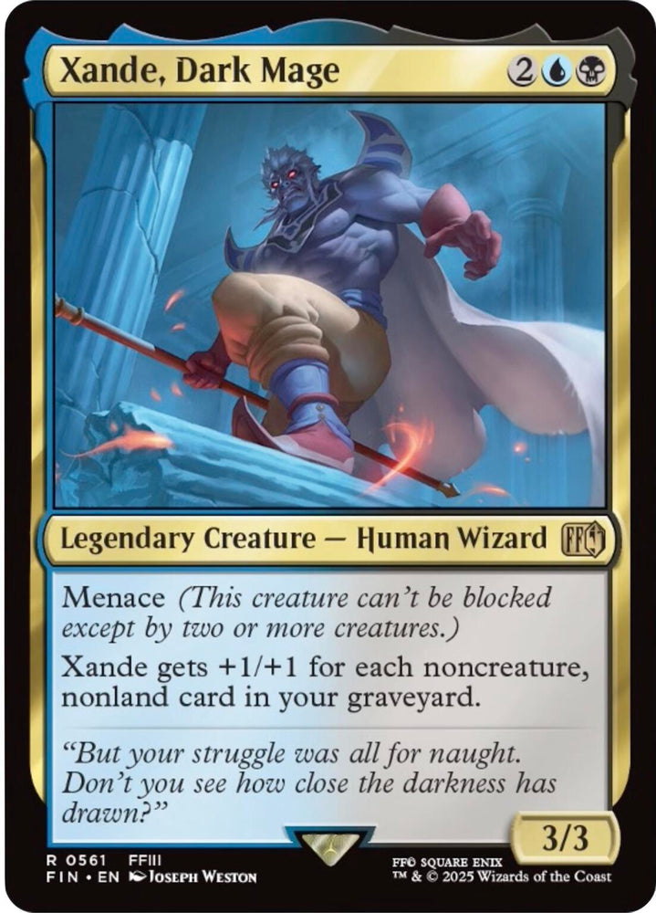 Xande, Dark Mage