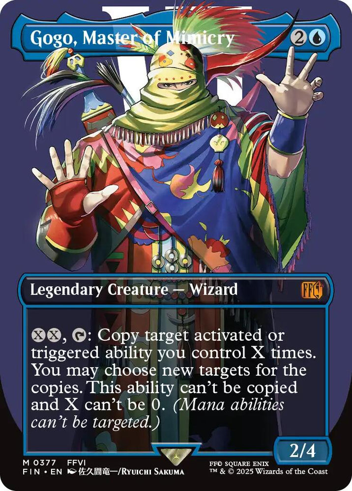 Gogo, Master of Mimicry (Borderless)