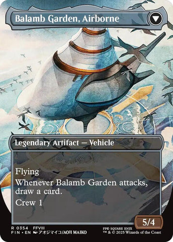 Balamb Garden, SeeD Academy (Borderless) (Back)