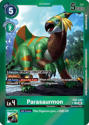 Parasaurmon (Limited Foil)