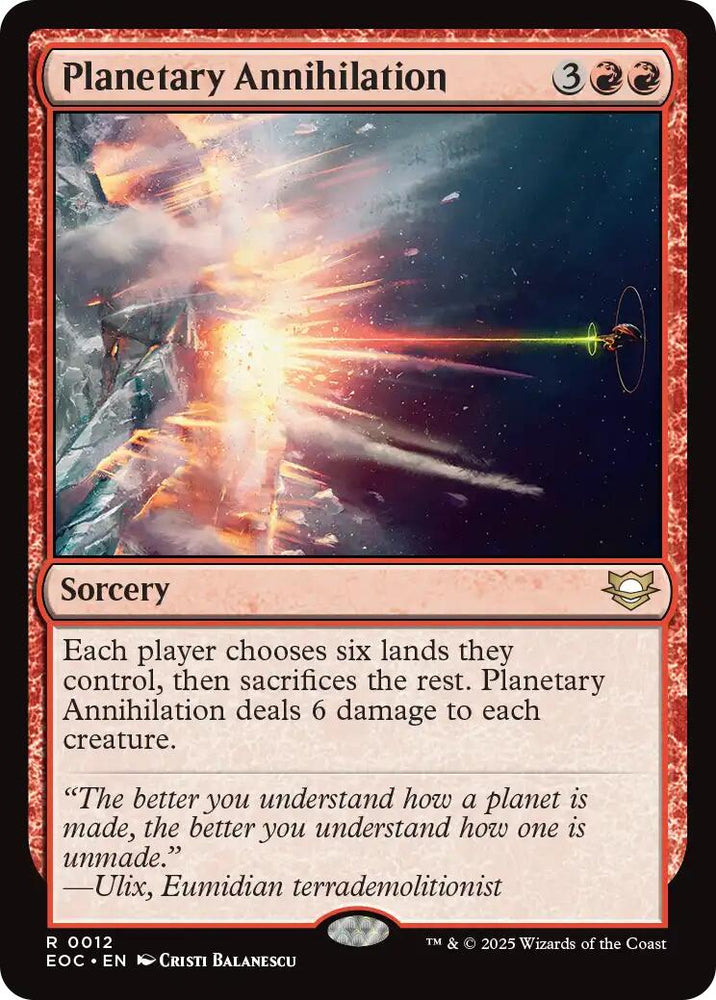 Planetary Annihilation