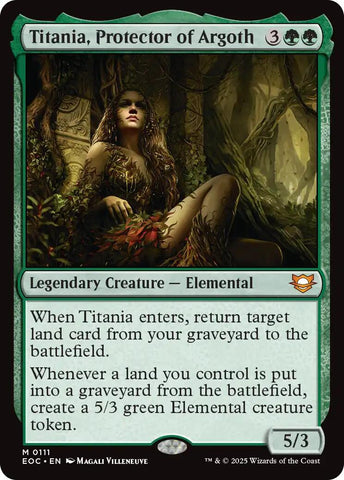 Titania, Protector of Argoth