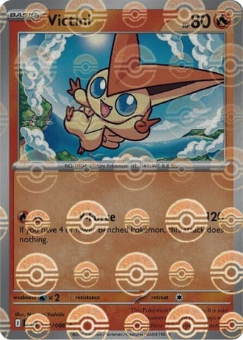 Victini (Poke Ball Pattern)