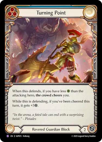 Turning Point [SUP015] (Super Slam)  Rainbow Foil