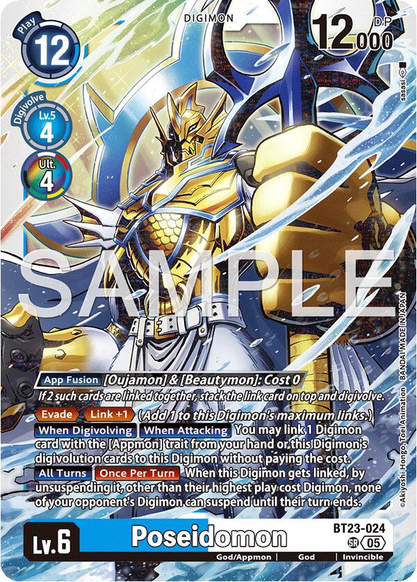 Poseidomon [BT23-024] [Hackers' Slumber]