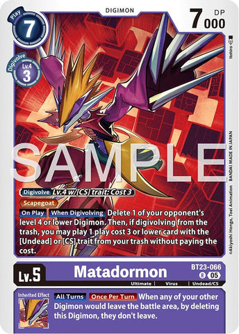 Matadormon