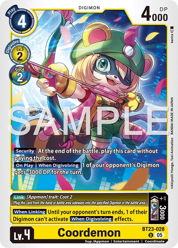 Coordemon [BT23-028] [Hackers' Slumber]