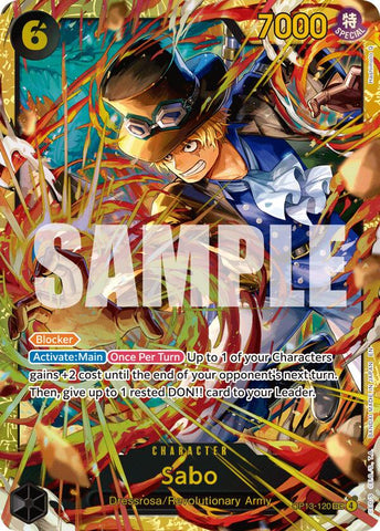 Sabo [Carrying On His Will]