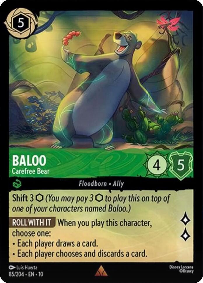Baloo - Carefree Bear