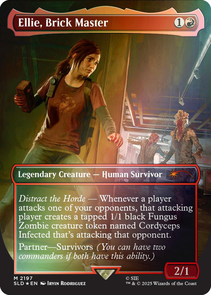Ellie, Brick Master (Rainbow Foil)