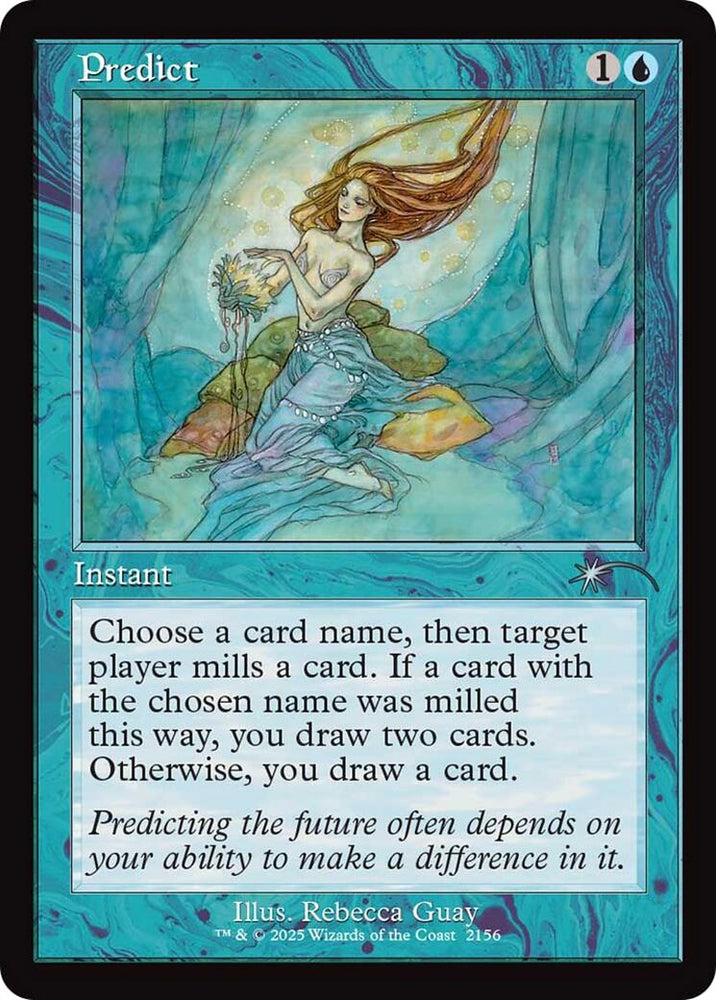 Predict (Retro Frame)