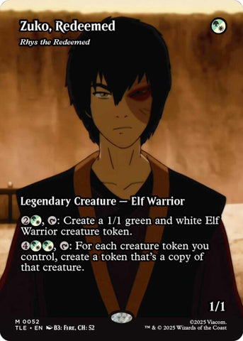 Zuko, Redeemed - Rhys the Redeemed (Borderless)