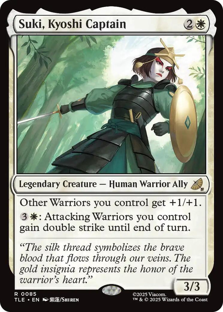 Suki, Kyoshi Captain