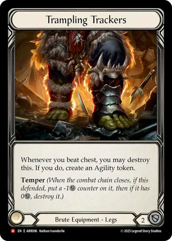 Trampling Trackers [ARR006] (Armory Deck: Rhinar)  Rainbow Foil