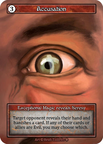 Accusation (Foil)