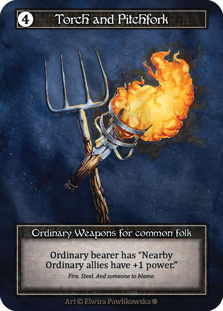 Torch and Pitchfork (Foil)