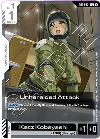 Unheralded Attack