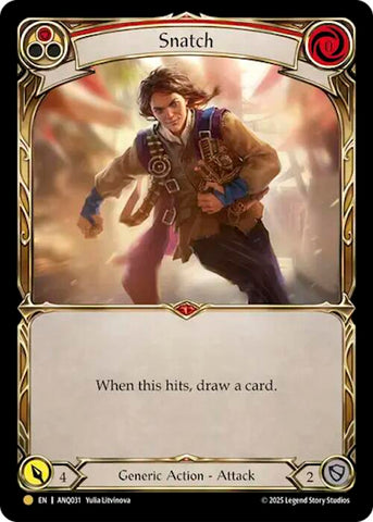 Snatch (Red) (Gold) [ANQ031] (Compendium of Rathe - Antiquity Pack)