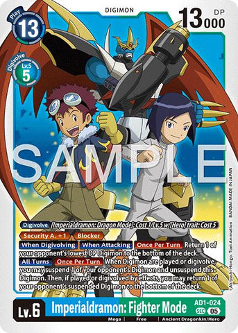 Imperialdramon: Fighter Mode - AD1-024