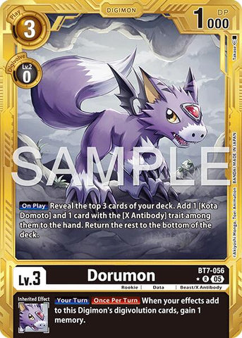 Dorumon (Gold Border)