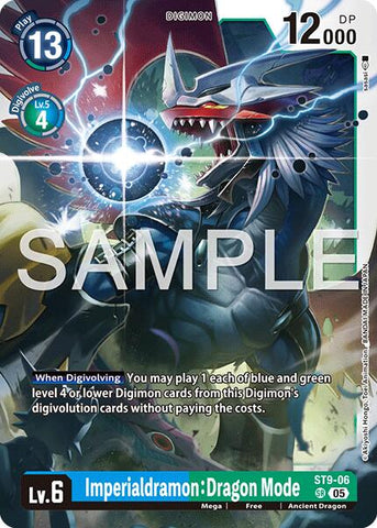Imperialdramon: Dragon Mode - ST9-06 (Reprint)