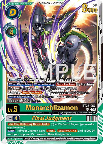 Monarchlizamon // Final Judgement