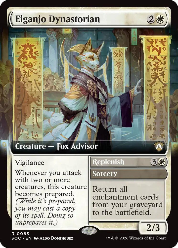 Eiganjo Dynastorian (Extended Art)