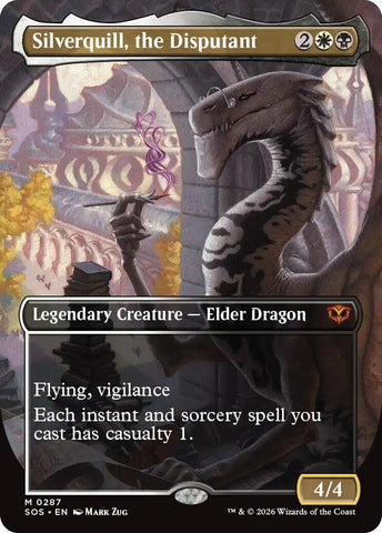 Silverquill, the Disputant (Borderless)