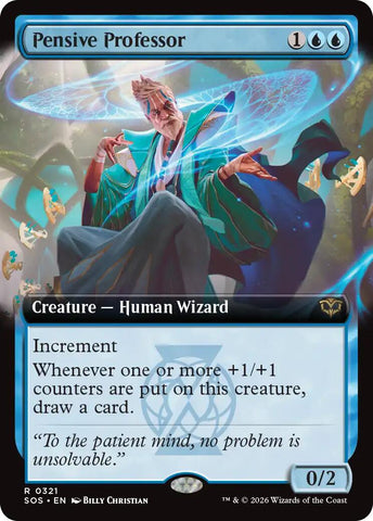 Pensive Professor (Extended Art)
