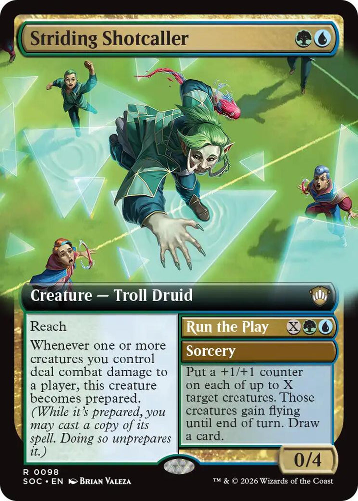 Striding Shotcaller (Extended Art)