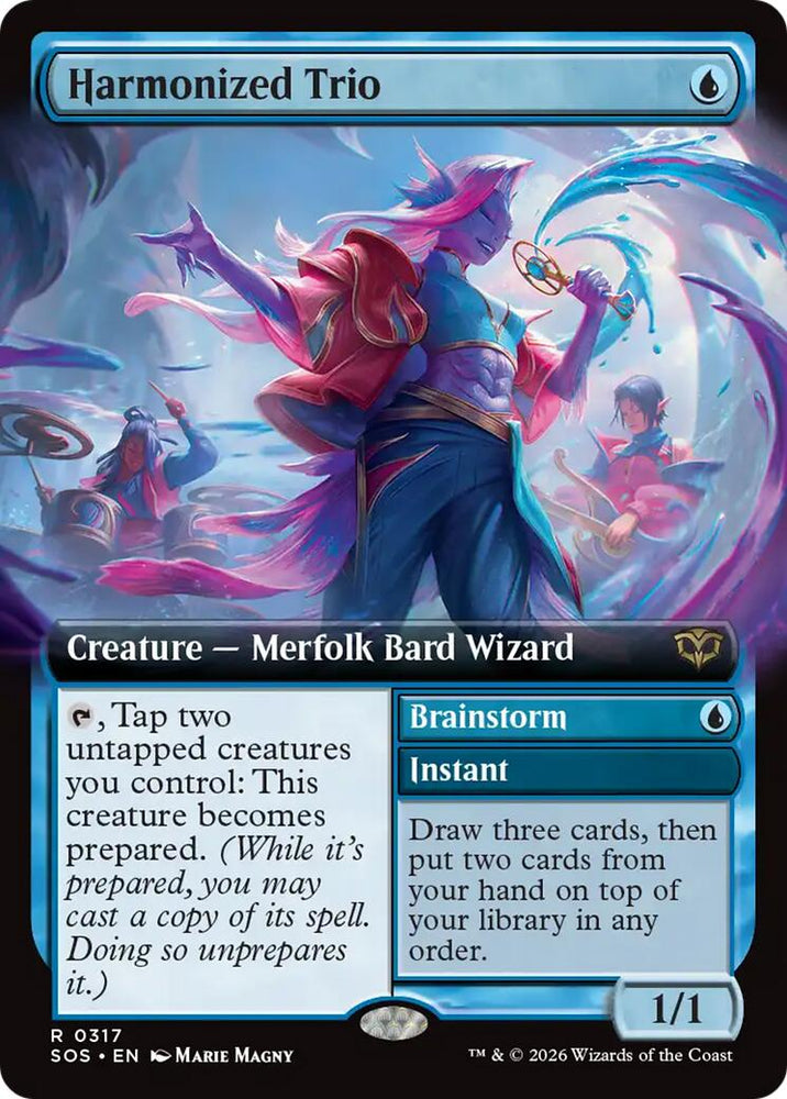 Harmonized Trio (Extended Art)