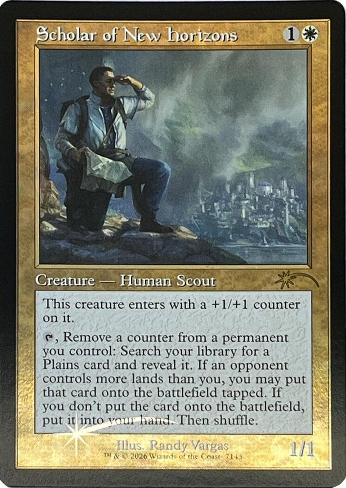 Scholar of New Horizons (Retro Frame)