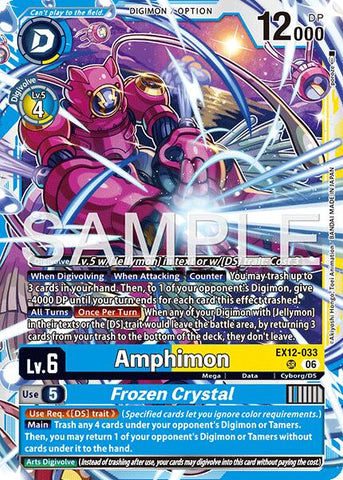 Amphimon // Frozen Crystal (Altermate Art)