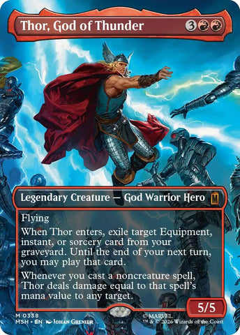 Thor, God of Thunder (Borderless) (0338)