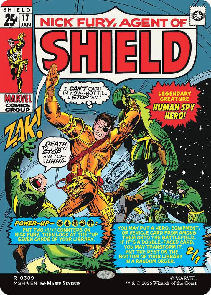Nick Fury, Agent of SHIELD (Borderless) (0389)