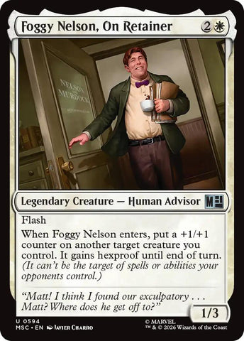 Foggy Nelson, On Retainer