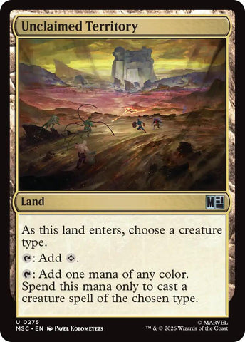 Unclaimed Territory