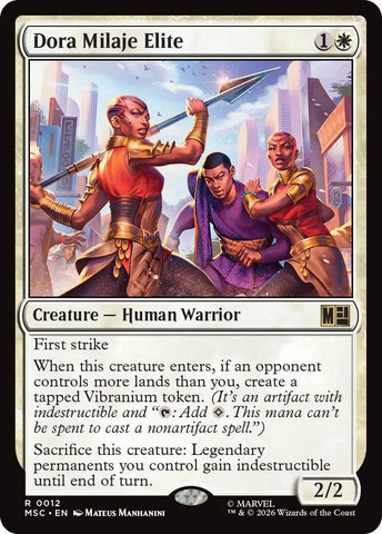 Dora Milaje Elite (Surge Foil)