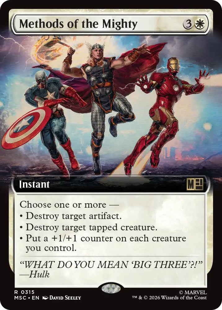 Methods of the Mighty (Extended Art)