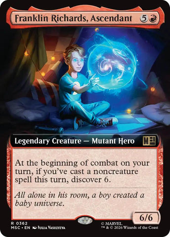 Franklin Richards, Ascendant (Extended Art)