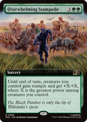 Overwhelming Stampede (Extended Art)
